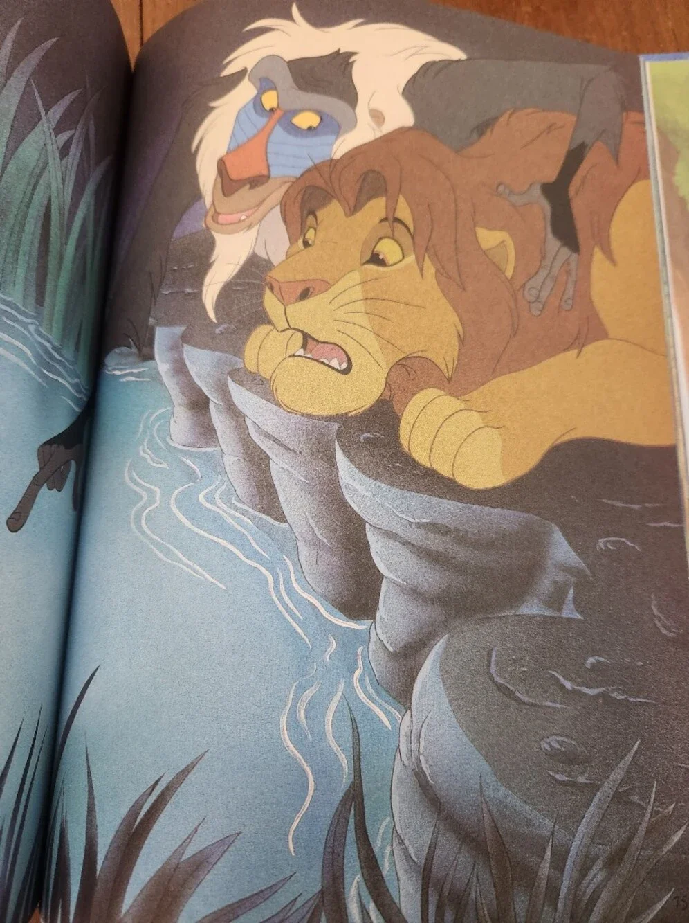 Disney The Lion King Hard Cover Book 1994 Release EUC